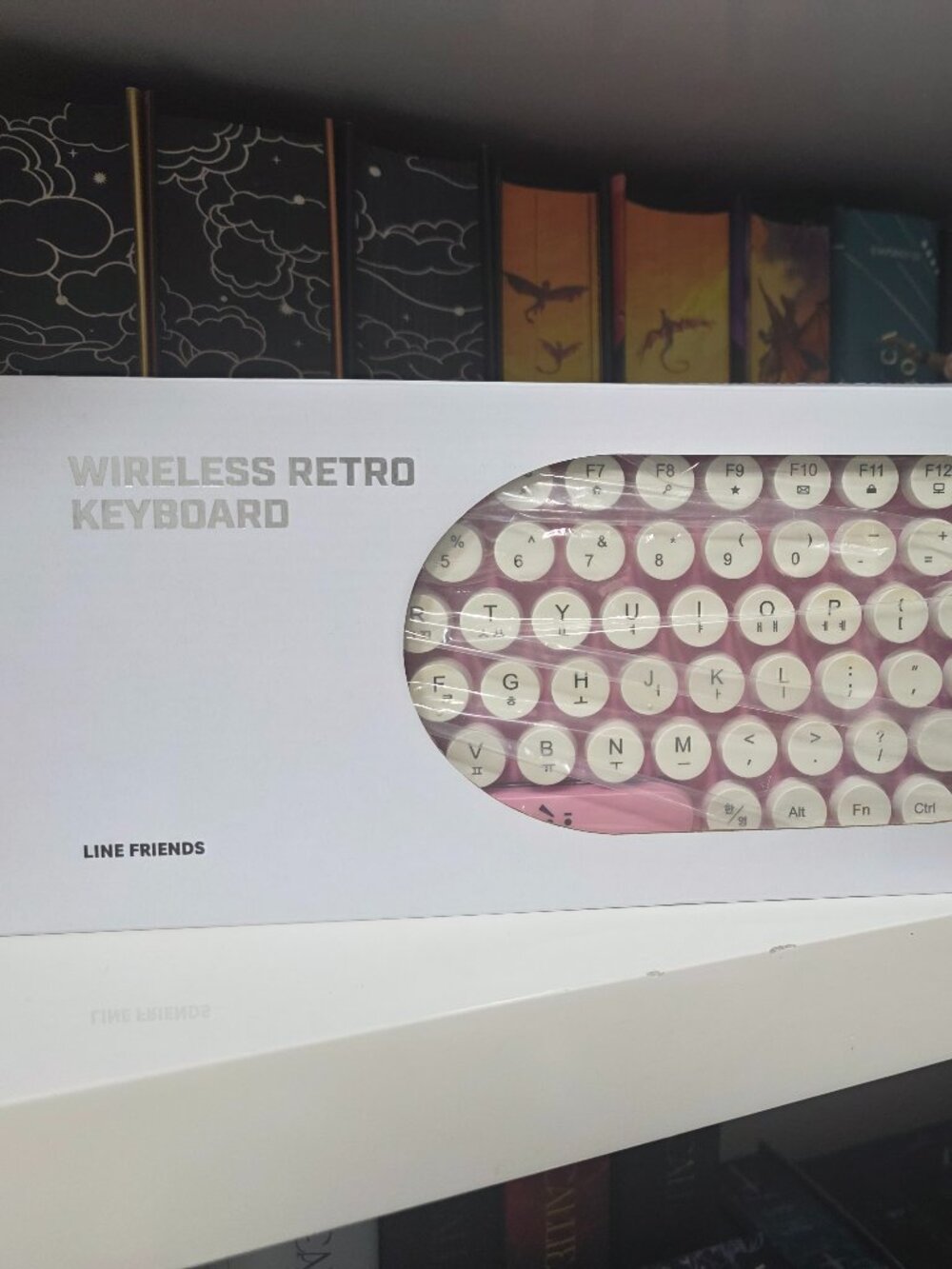 Official BT21 x Royche Wireless Retro Keyboard - Cooky (With Sealed ESC Keycap)